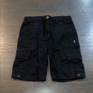 Silver Jeans Black Casual Cargo Shorts size 8